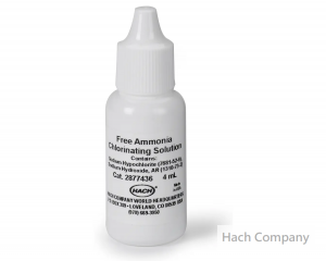 Free Ammonia Chlorinating Solution, 4 mL SCDB