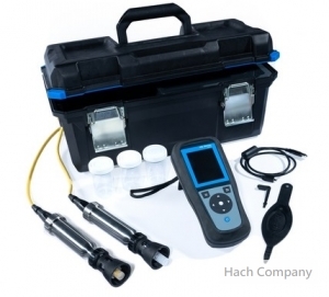 (堅固耐用型)手提式水中pH與溶氧計 HQ2200 Portable Multi-Meter with Rugged Field Gel pH and Dissolved Oxygen Electrodes, 5 m Cables