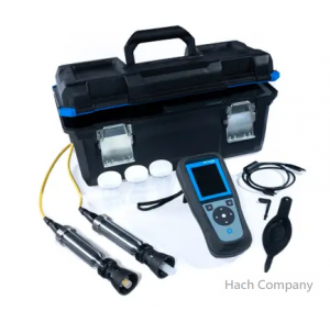 (堅固耐用型) 手提式水中pH與導電度計 HQ2200 Portable Multi-Meter with Rugged Field Gel pH and Conductivity Electrodes, 5 m Cables