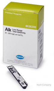 Low Range Total Alkalinity Chemkey® Reagents (box of 25)