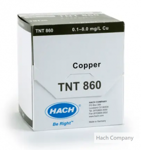 水中銅試劑 Copper TNTplus Vial Test (0.1-8.0 mg/L Cu), 25 Tests